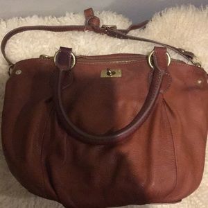 Jcrew leather shoulder bag